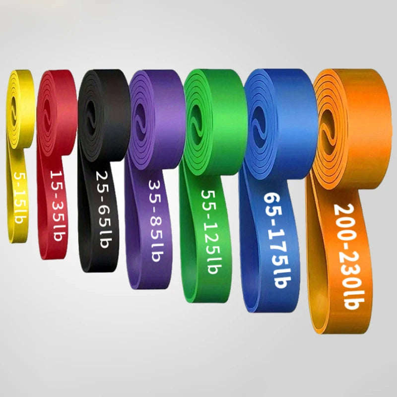 2 Style Resistance Bands Exercise Bands For Men And Women Fitness Training Home Workouts Pull Up Assist Bands Powerlifting Bands