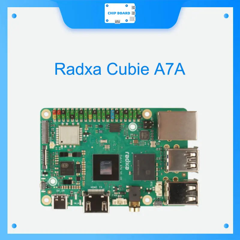 Cubie A7A Edge AI SoC: 2xA76+6xA55@2GHz, BXM-4-64 GPU, 3TOPS NPU, RISC-V MCU