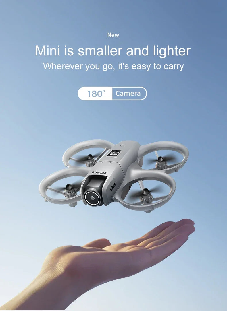 VIVO D16 Drone 8K Aerial HD Profesional Dual-camera Helicopter Optical Flow Positioning Avoidance Brushless Motor GPS Drone