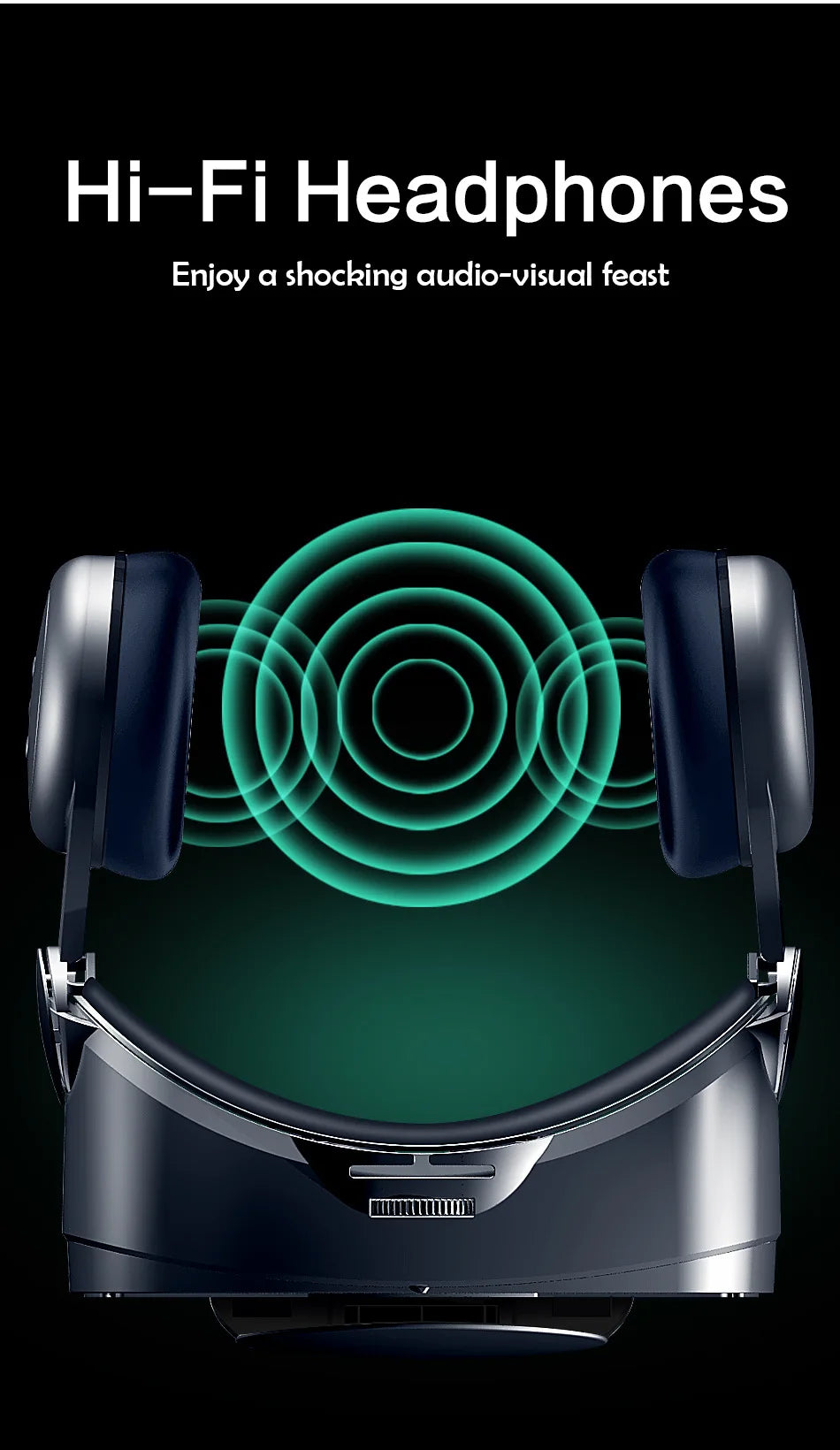 VRG Pro Viar VR Glasses 3D Virtual Reality Headset Helmet Goggles Device Lenses For Smartphone Phone Smart Hedset Gogle Children