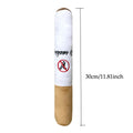 Pet Funny Toys Cigar Big Smoke Plush Sound Squeak Fake Cigarettes Toys Dog Chew Molar Interactive Game Bite Resistant Pet Toy