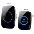 Smart Wireless Doorbell – Waterproof, 150M Range, Battery-Powered, Long-Distance Chime, Easy Installation for Home & Office