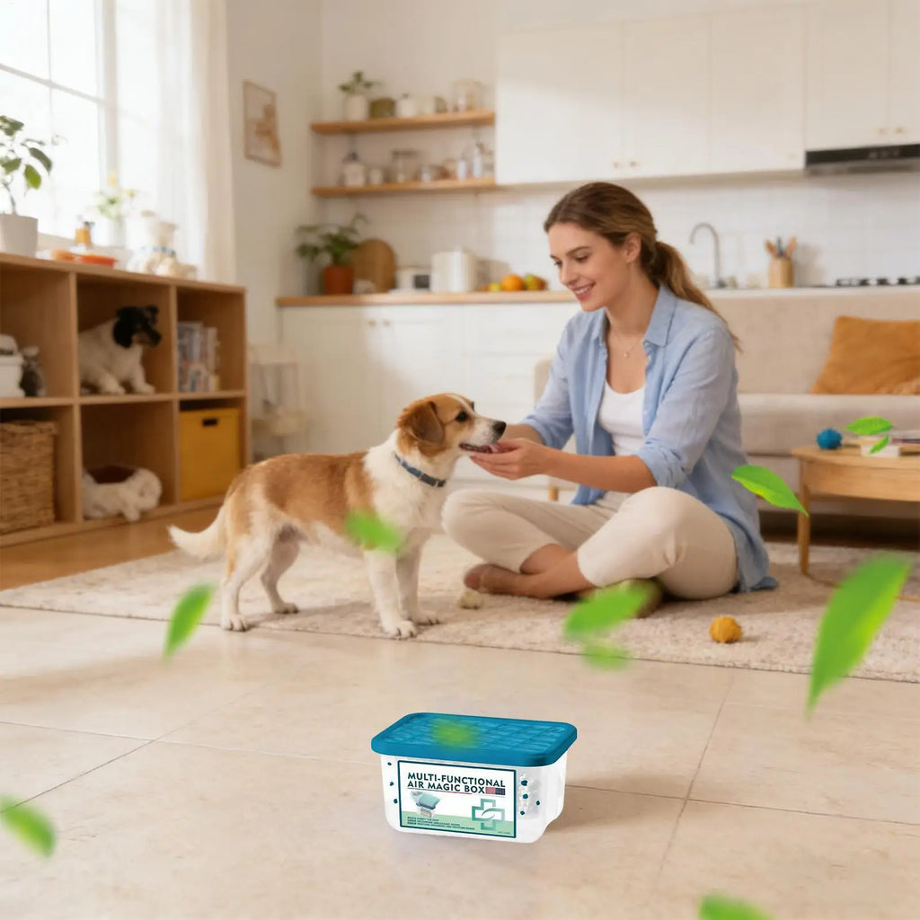 Air Purifier Airs Magics Box Multi Functional Indoor Air Purification Dust Removal Air Freshener Box Strong Suction Dust Remover