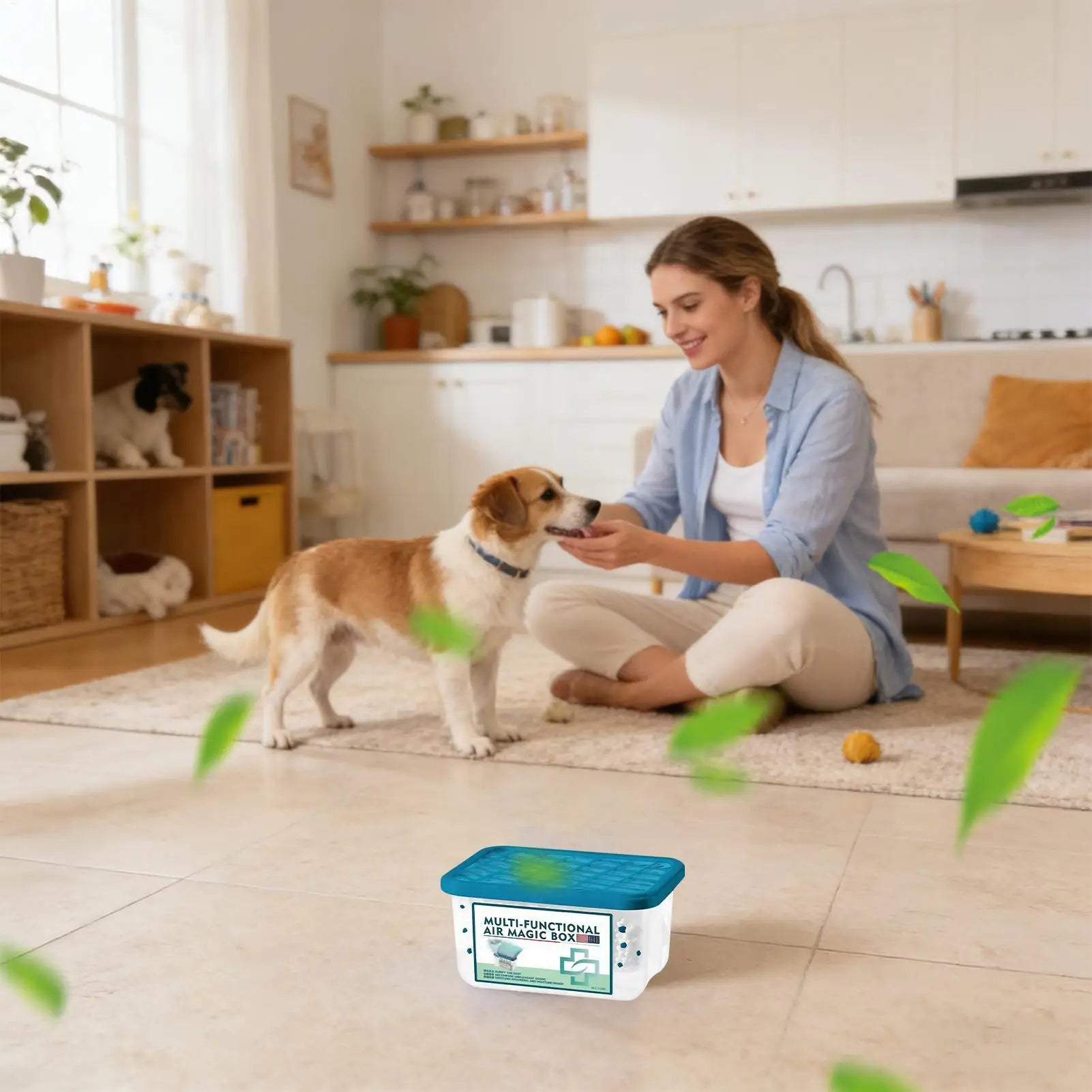 Air Purifier Airs Magics Box Multi Functional Indoor Air Purification Dust Removal Air Freshener Box Strong Suction Dust Remover