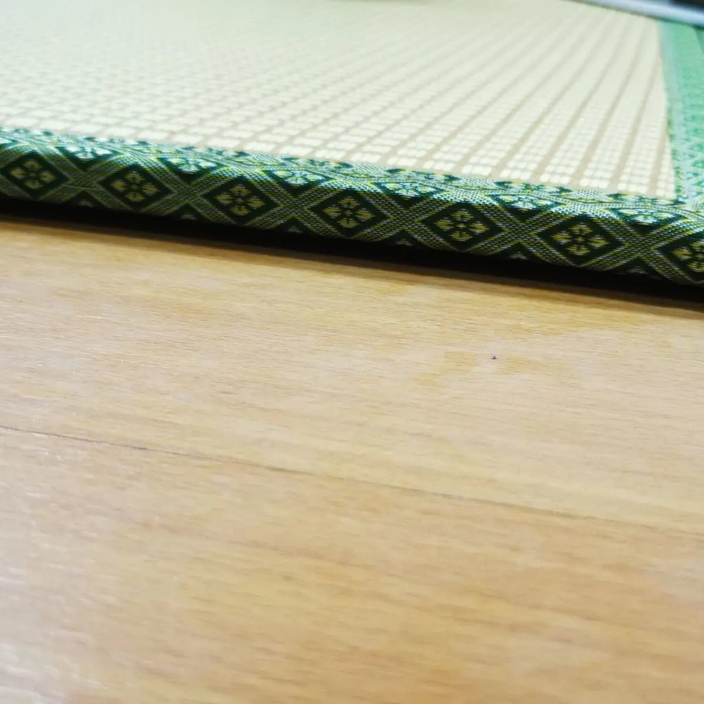 Foldable Tatami Mat for Yoga Meditation Bedding Eco-Friendly Coconut Fiber Core Portable Floor Cushion Multi-Use Floor Mattress