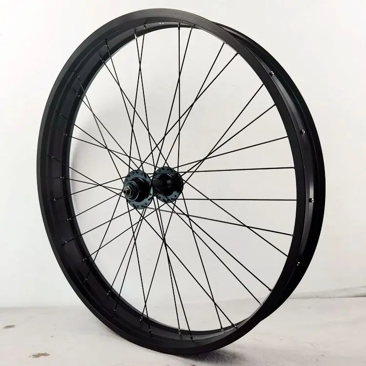 Fat Bike Front Wheel Ebike 20 And 26 inch, Disc Brake, 36H Inner, 74mm Outer, 80mm Width, O.L.D, 135mm, 4.0 Inch Tire