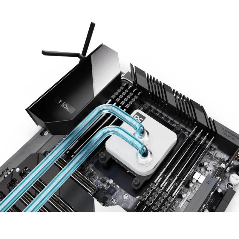 Alphacool Core 1 CPU Water Block Compatible AMD AM4,AM5,For INTEL LGA 1700,1851 Cooler,Nickel Plated Copper,Black,Silver,White
