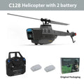 Black Hornet C128 RC Helicopter 4 Propellers 1080P Camera 6 Axis Electronic Gyroscope Air Pressure for Height Vs C186 RC Drone