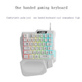 35 Keys Wired Gaming Mechanical Keyboard Desktop Pc Portable Usb Single Hand Keyboard Ultra-slim One Handedly Keyboard