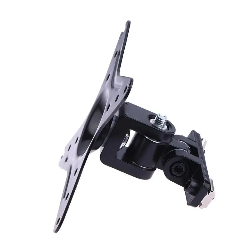 Wall-Mounted Gaming Monitor Bracket 2-Axis Adjustable Button Box Mount for Gaming Rigs Compatible with 50mm 75mm 100mm VESA