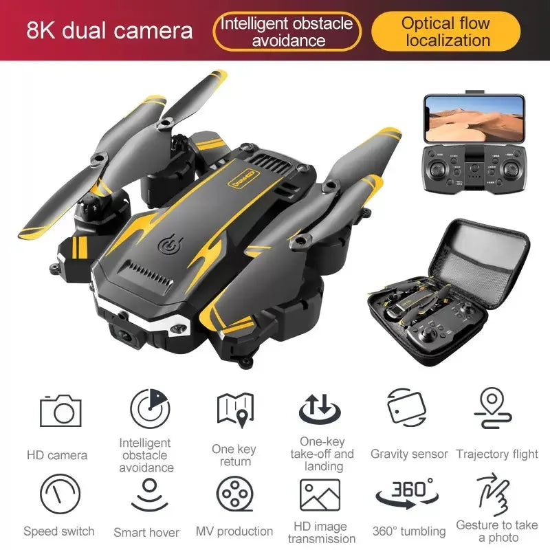 2026New origina S6 Drones Professional 8K HD Camera 5G GPS Obstacle Avoidance RC Helicopter Brushless With Screen Remote Control