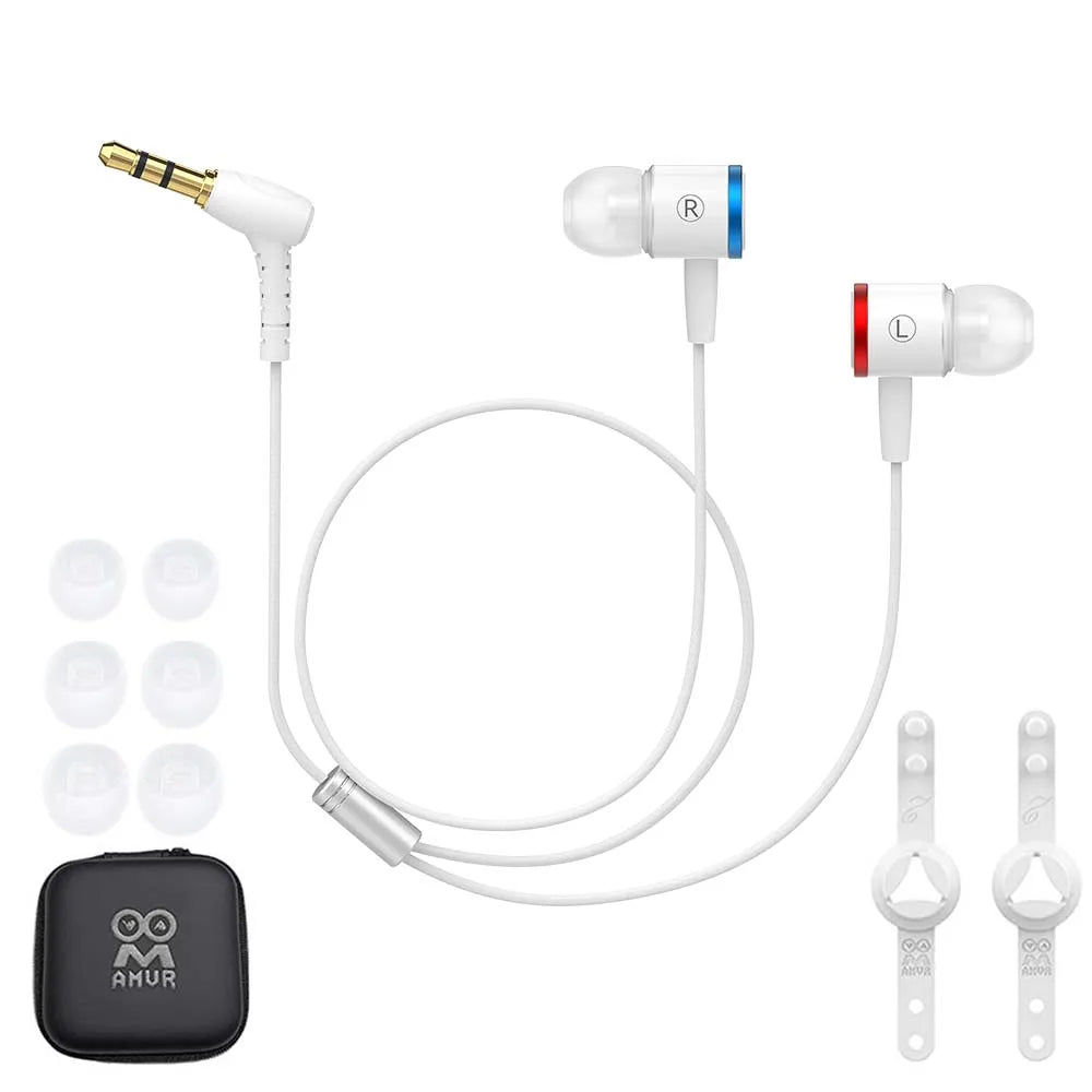 For AMVR For Quest 3 Headset Earphones with Storage Box 3D 360 Degree Sound In-Ear Headphones for Meta Quest 3 VR Accessories