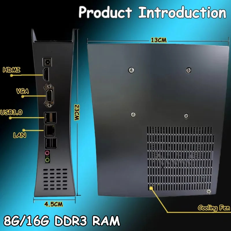 New Upgrade CPU AC1 Pro Dual System features Win11 2/4TB ROM 8G/16G RAM  and over 99,999 games for Switch, PS2, PS3,XBOX,NGC
