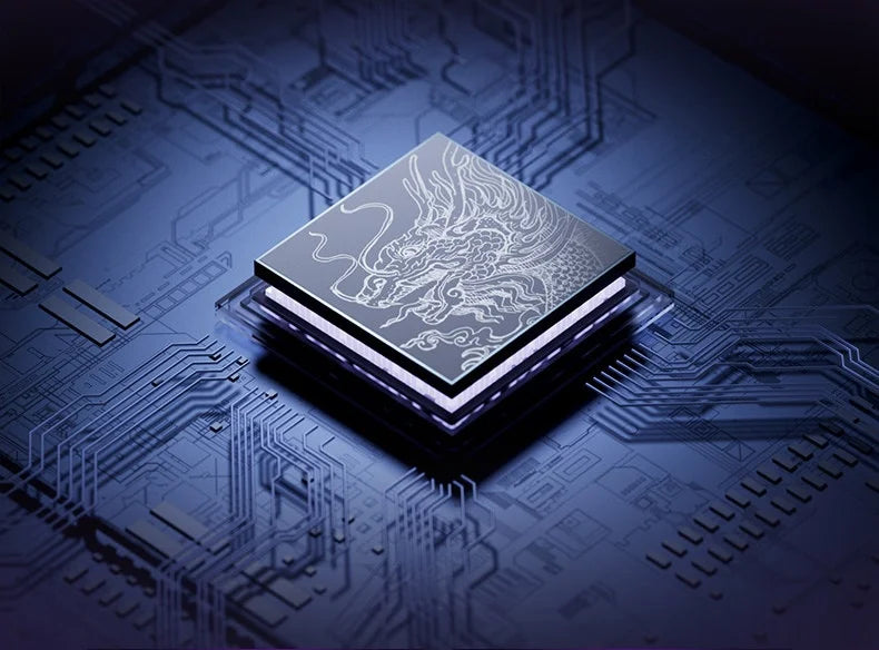SKN Qinglong Mechanical Keyboard Gaming Custom Wireless Tri Mode Dual 8K Composite Carbon Fiber RGB Backlit Suspension Office