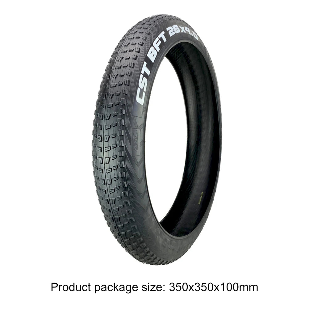 CST 26x4.0 City Fat Snow Bike Tire - Durable, Anti-Skid Rubber for Beach Biking