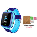New Smart Watch Kids Position SOS Tracker Call Phone Voice Chat Photo Children Smartwatch Camera Boys Girls Gifts