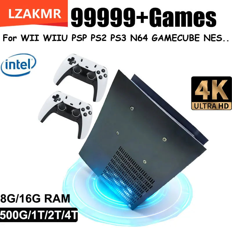 New Upgrade CPU AC1 Pro Dual System features Win11 2/4TB ROM 8G/16G RAM  and over 99,999 games for Switch, PS2, PS3,XBOX,NGC