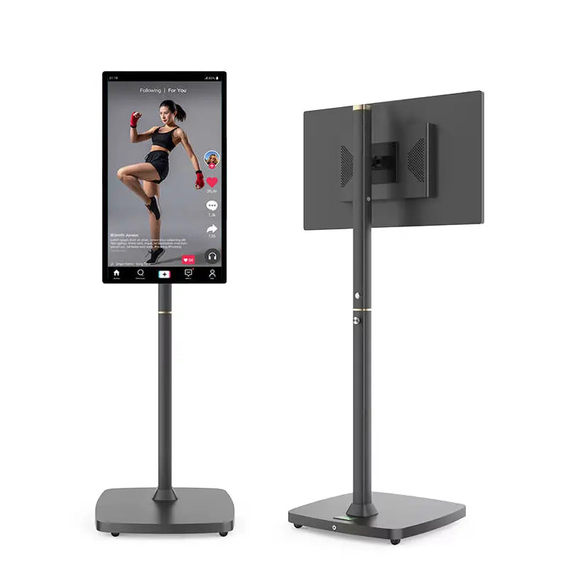 21.5 Inch Interactive Smart Display TV Android Operated In-Cell Touch Monitor Fitness Video Games USB Movable LCD Screen