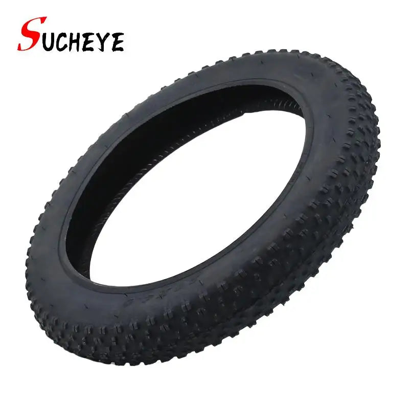 20x4.0 Road Bike Fat Tire 20 Inch Electric Bicycle Road Motorcycle Outer Big Fat Tire with Tube Cycling Bike Parts