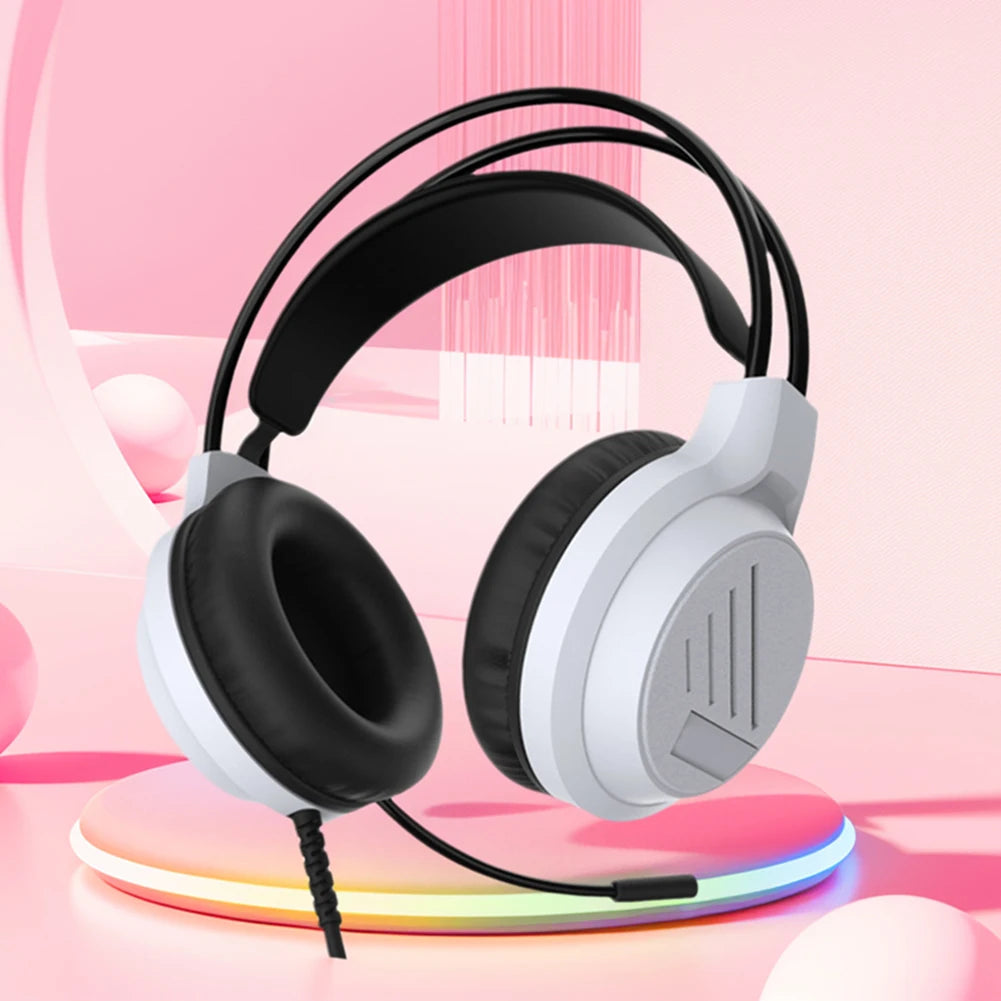 Gaming Headset with Mic Sports Gaming Noise Cancelling Headset Over-ear Headphone for PS5/PS4/Switch/XBOX/PC Wired Headphones