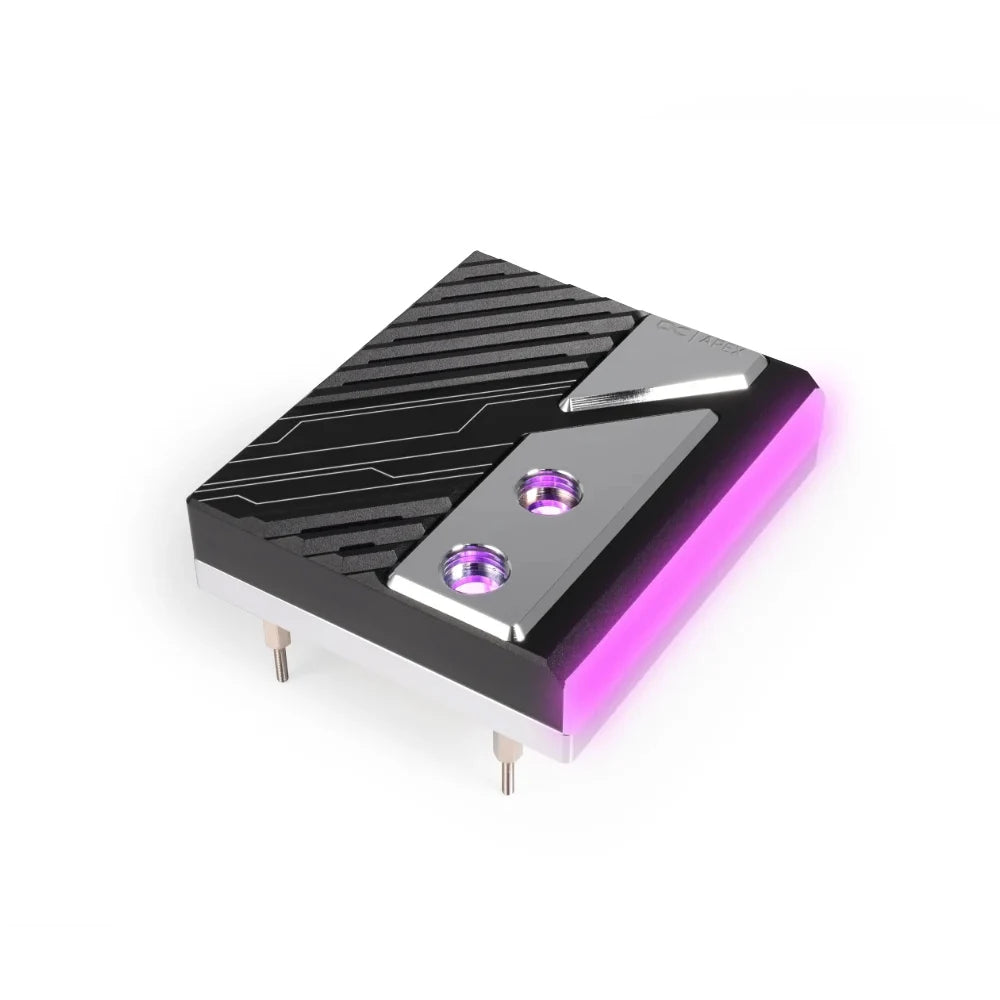 Alphacool Apex 1 CPU Water Block Serve For AMD AM5, Processor Cooler Fully Covers The Entire socket and CPU