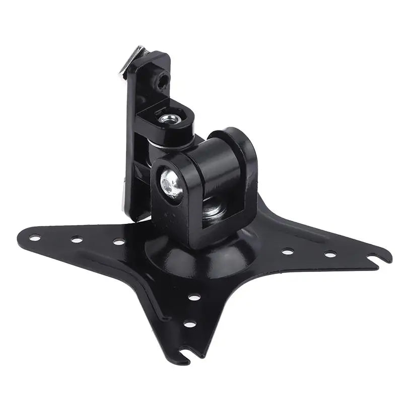 Wall-Mounted Gaming Monitor Bracket 2-Axis Adjustable Button Box Mount for Gaming Rigs Compatible with 50mm 75mm 100mm VESA