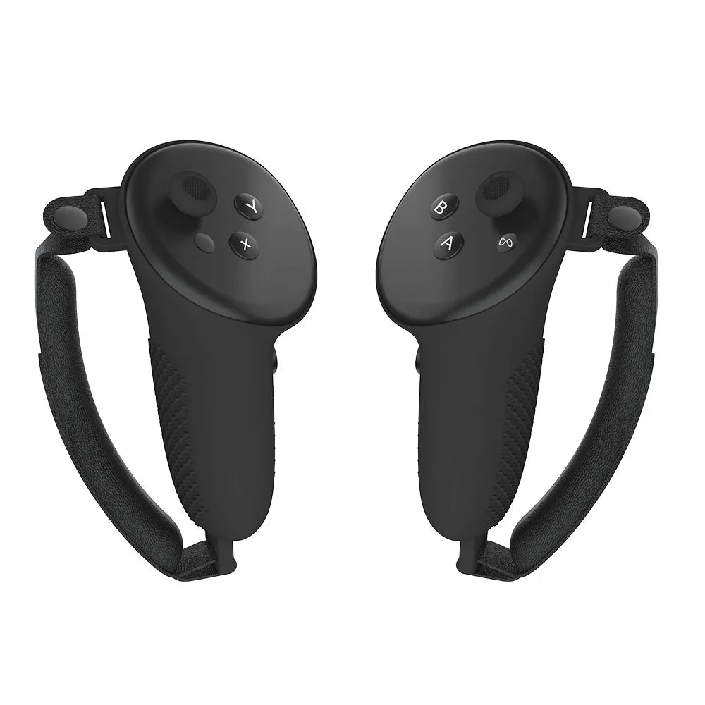 7pcs Accessories Set Lens Protector Cover Anti-Fall VR Protective Cover VR Headset Cover Controller Grips Cover for Meta Quest 3