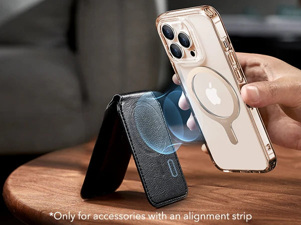 ESR for MagSafe Ring Magnet (HaloLock) Universal Magnetic Wireless Charger Kit for iPhone 16/15/14/13/12  Galaxy S23/S22/S21