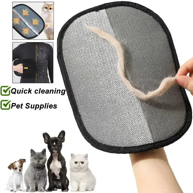Pet Grooming equipment Gloves Deshedding Glove pet hair remover glove for Dog Cat Rabbit Accessories with Long/Short/Curly Hair