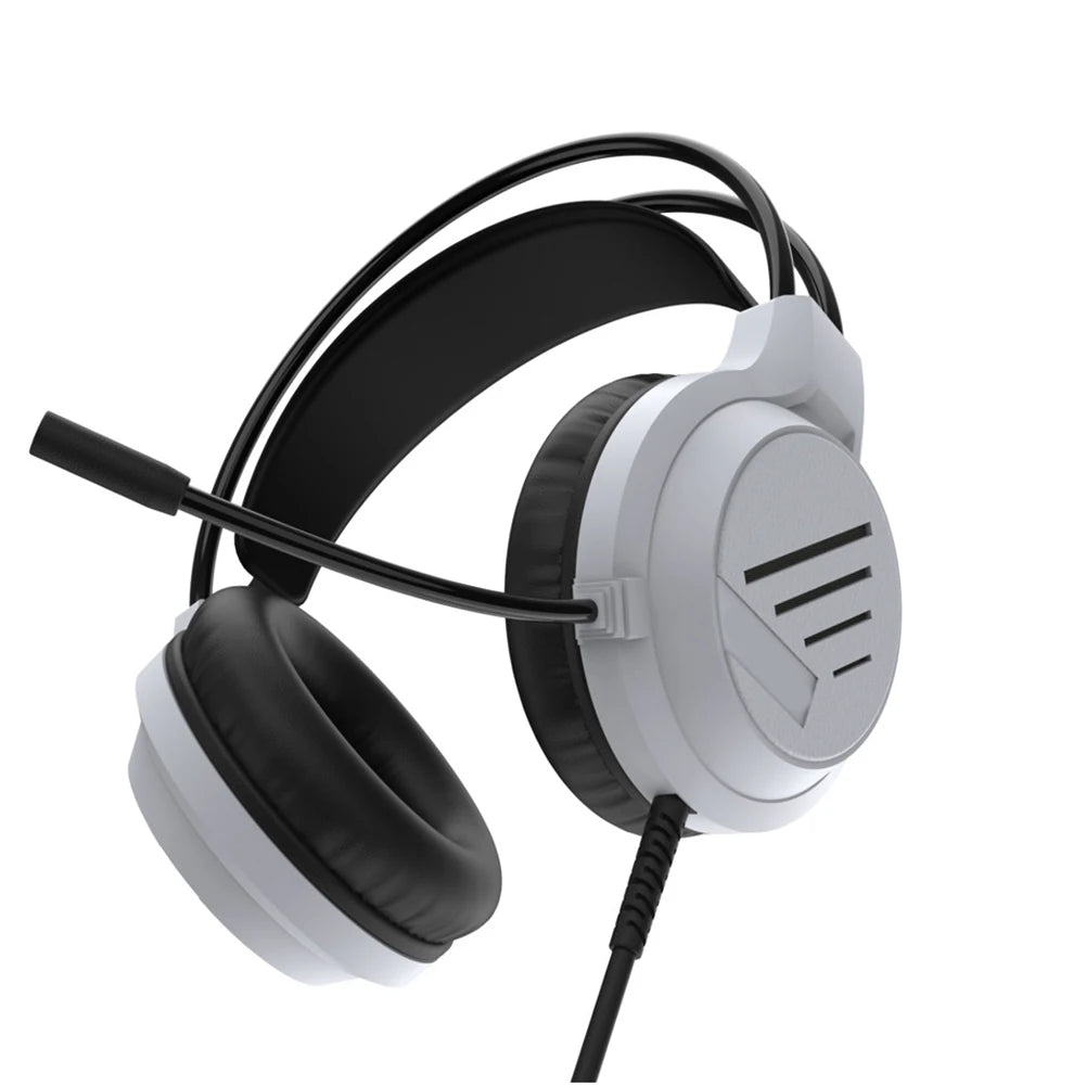 Gaming Headset with Mic Sports Gaming Noise Cancelling Headset Over-ear Headphone for PS5/PS4/Switch/XBOX/PC Wired Headphones