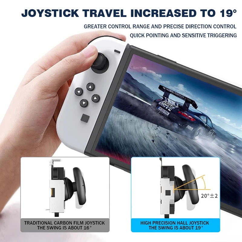 1PCS Hall Effect Joystick For Switch/Lite/OLED Joycon Analog Thumb Stick No Drifting Hall Electromagnetic Stick