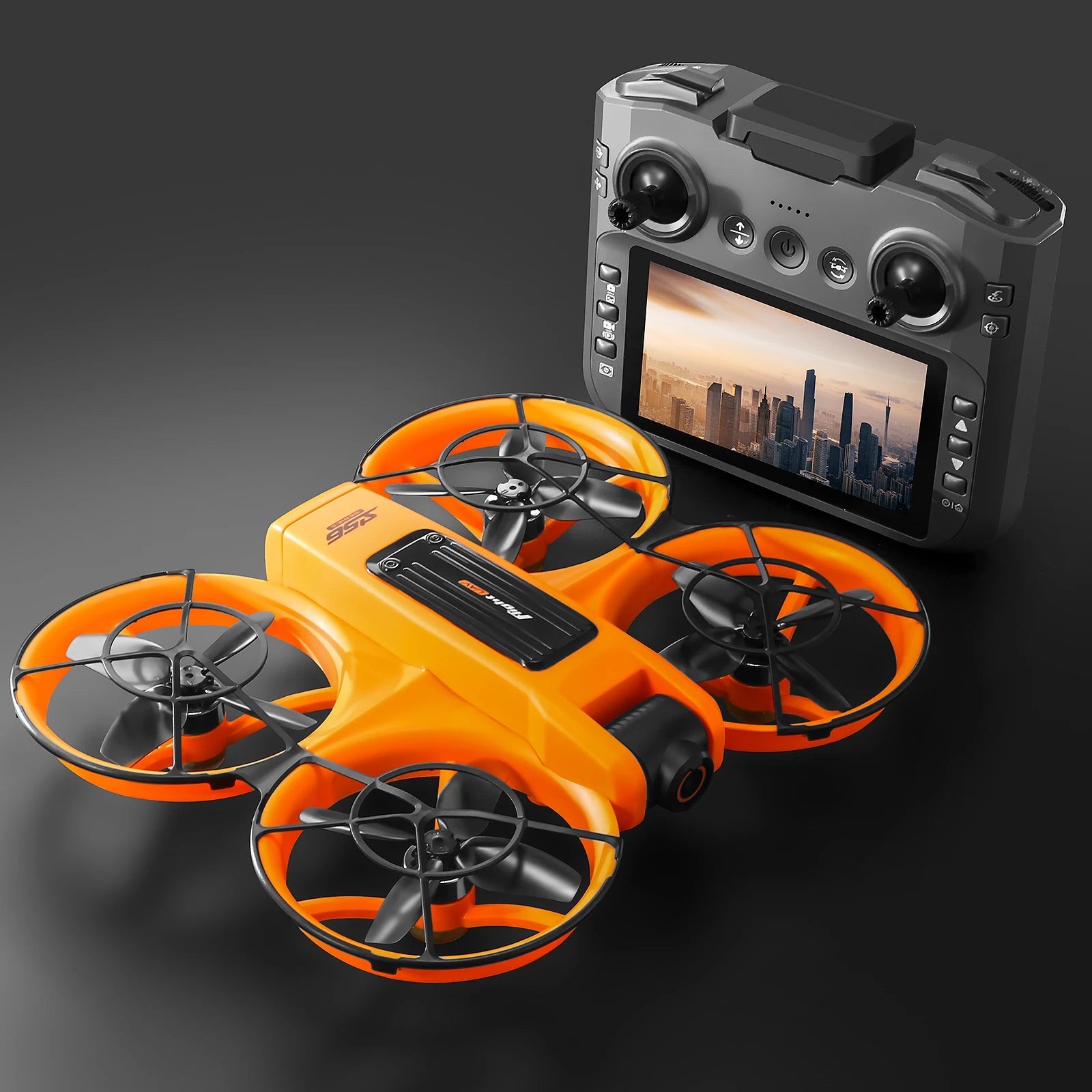 2025 S156 PRO Drone 8K HD Aerial Photography Dual-Camera Dron with Screen Omnidirectional Obstacle Avoidance Drone RC Toy Gift