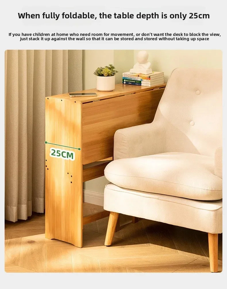Foldable Computer Desk Home Desktop Desk Simple Desk Bedroom Workbench Simple Learning Writing Desk