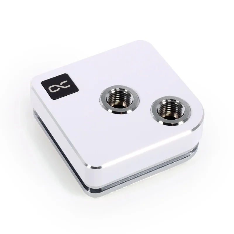 Alphacool Core 1 CPU Water Block Compatible AMD AM4,AM5,For INTEL LGA 1700,1851 Cooler,Nickel Plated Copper,Black,Silver,White