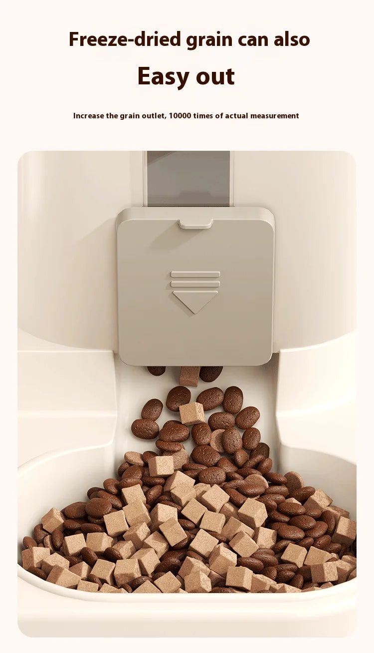 FF-6 Automatic Dog Cat Feeder and Water Dispenser Gravity Food Feeder and Waterer Set with Pet Food Bowl Universal Pet Products