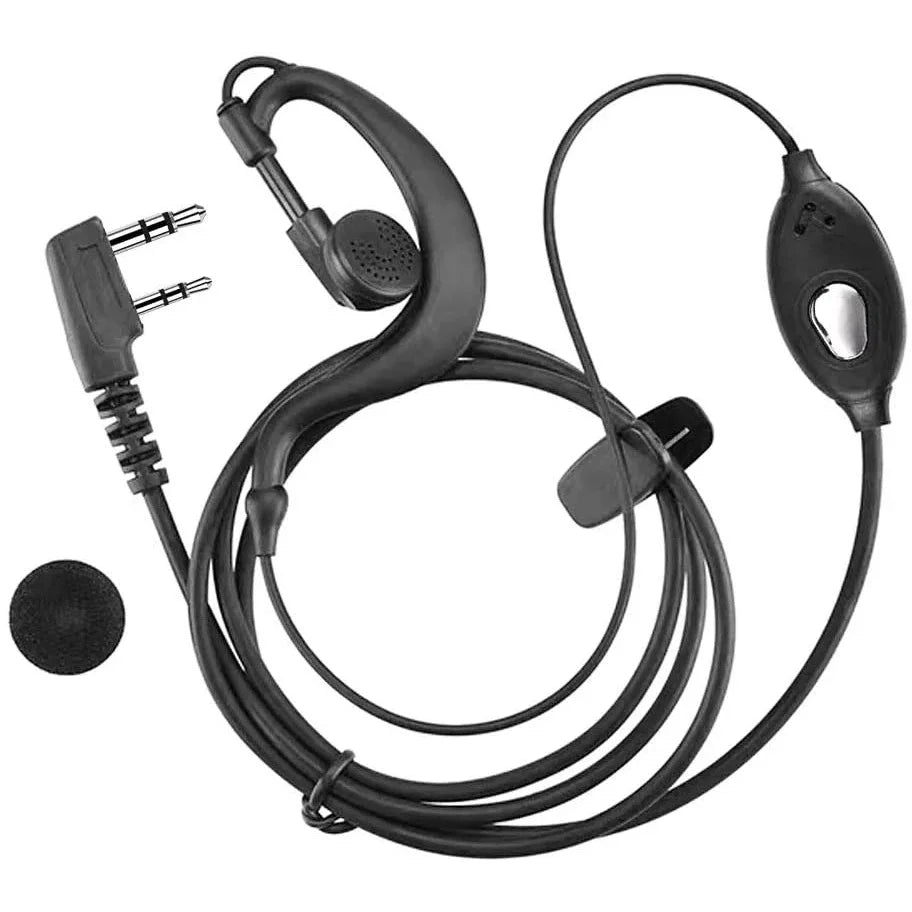 Earphone K Port Headsets For Walkie Talkie Accessories QuanSheng Baofeng UV 5R 5re 5ra Uv 5r UV-82 BF-888S 666S 777S Headset