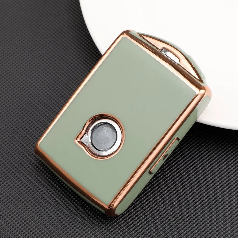 Car Remote Key Fob Case Cover for Volvo S60 S90 V90 XC40 XC60 XC90 Key TPU Protective Shell Premium Accessory