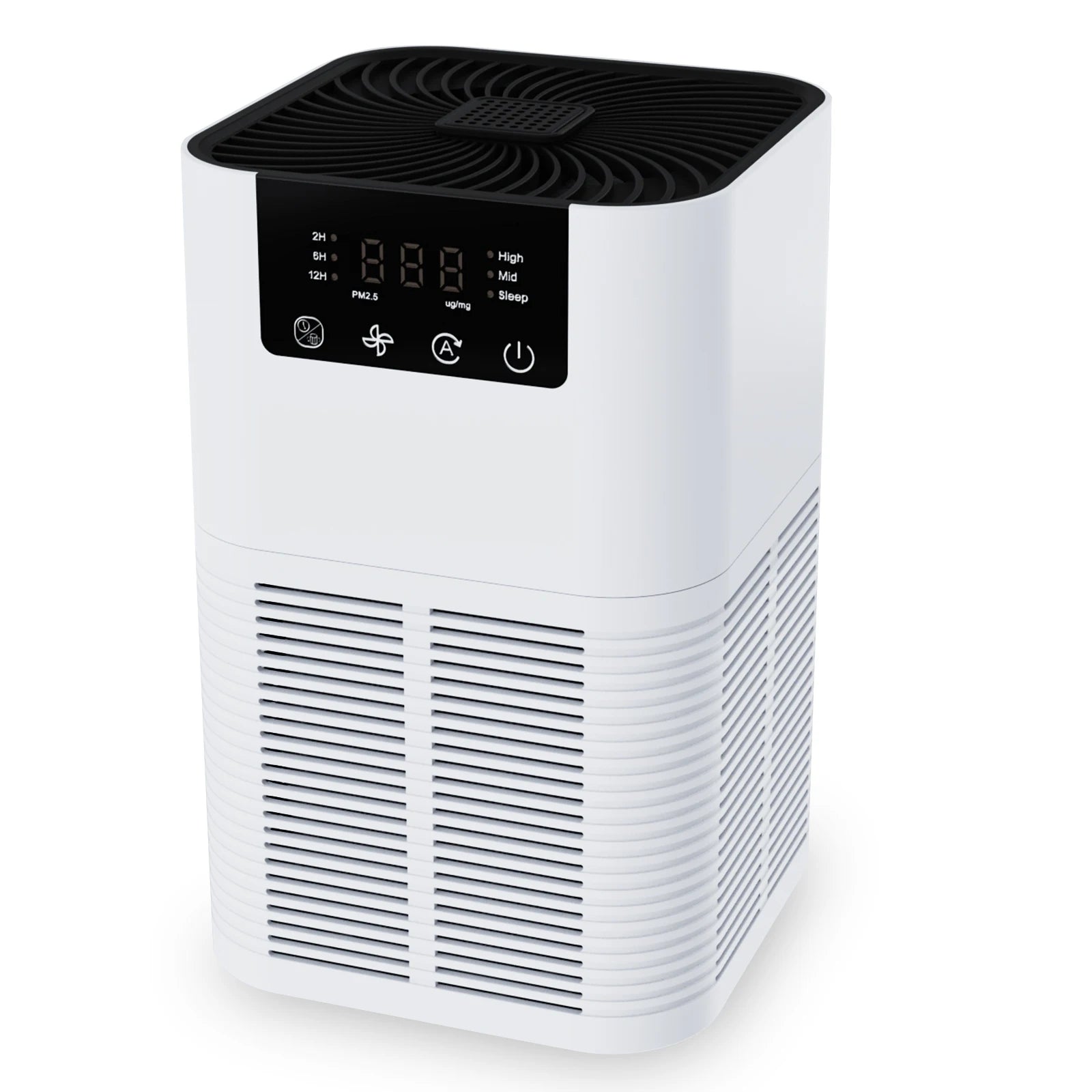 Air Purifier Smoke Odor Negative Ion Generator with Aromatherapy Air Cleaner for Household HEPA Filter Efficient Purifying Air