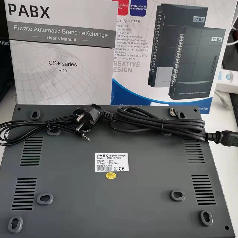Telephone PBX Switchboard / CS416 PABX Office Phone System / Switch System / Telephone Exchanger