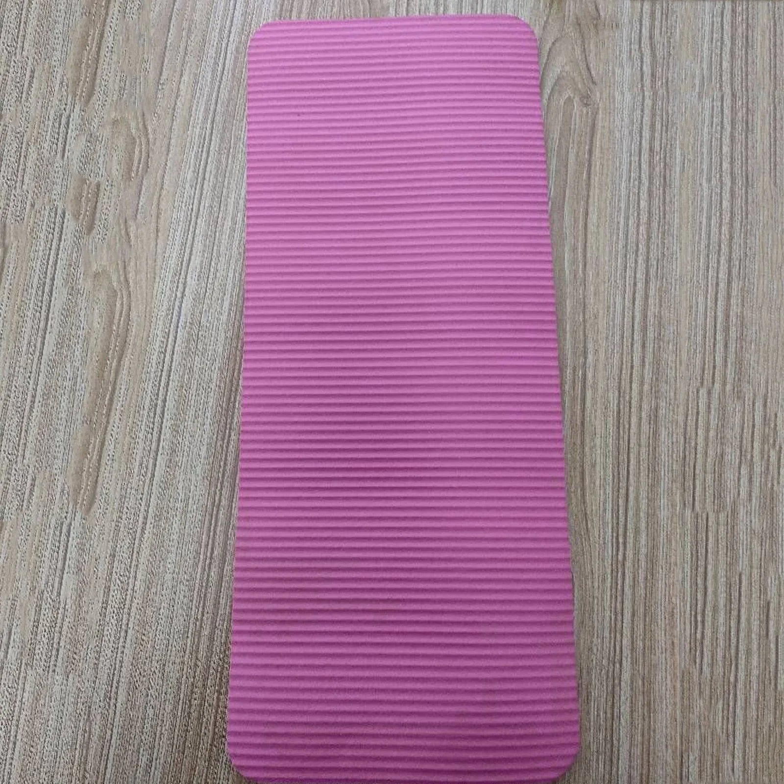 1x Yoga Mat Anti-Skid Sports Fitness Mat 1.5cm Thick Comfort Rubber Yoga Matt For Exercise Yoga And Pilates Gymnastics Mat