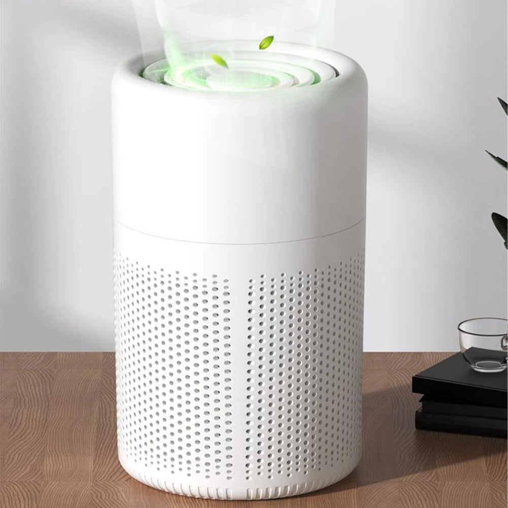 Air Purifier For Home Use With Activated Carbon Filter, Removes PM 2.5 And Formaldehyde, Compatible With Aromatherapy Tablets