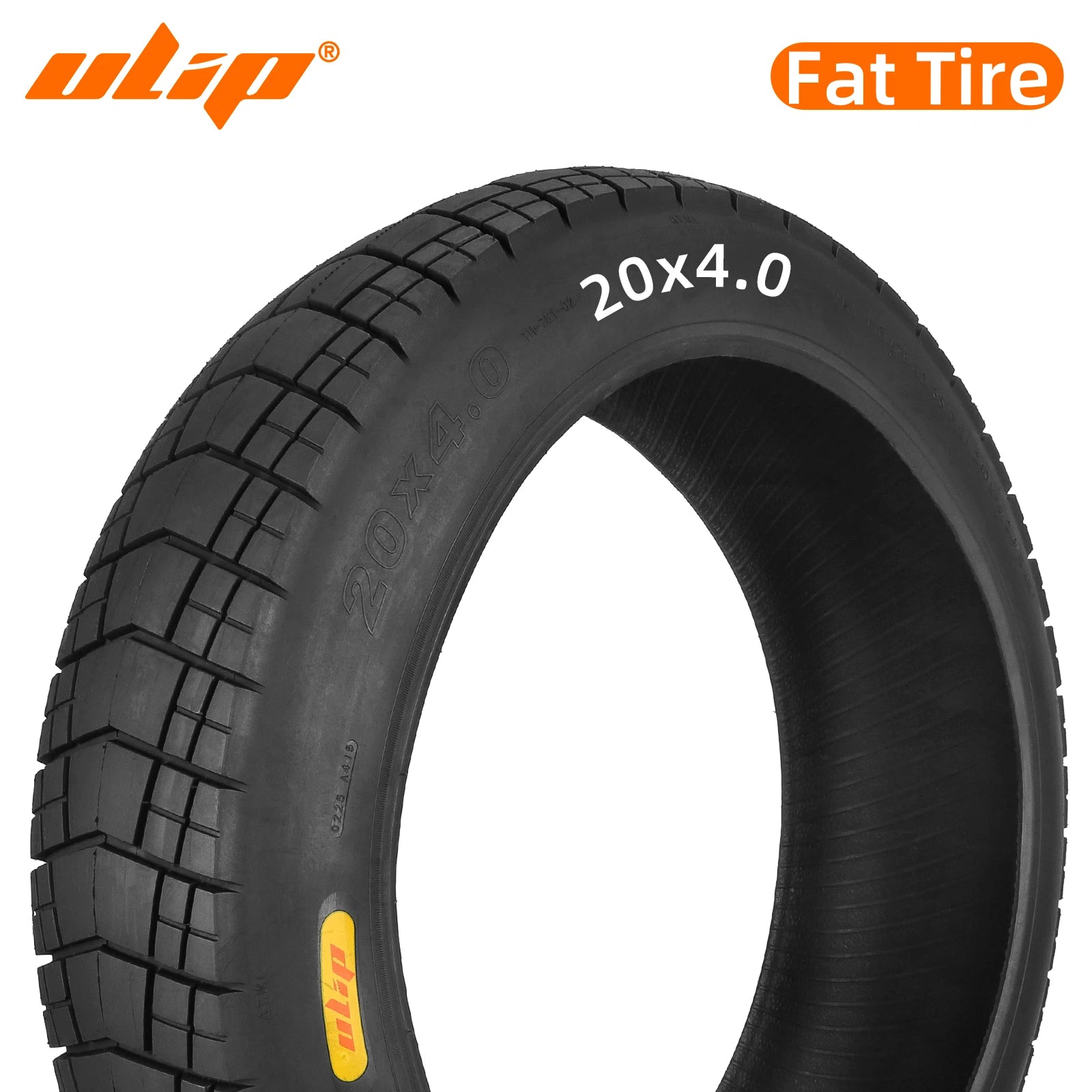 ULIP New 20 Inch Fat Tire 20x4.0 Bike Off-road Fat Tire Snowmobile Beach Electric Bicycle 20*4.0 Anti-Slip Fat Tire Cycling Part