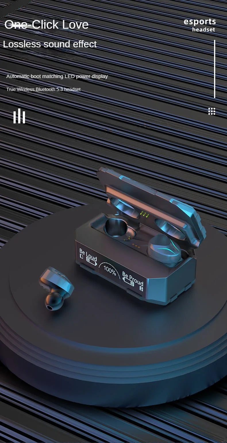 Gaming Bluetooth Earbuds | Long-Lasting TWS Wireless Earphones with Immersive In-Ear 