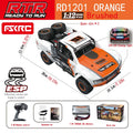 Hb-Rd1201-1204 1:12 Scale 4WD High-Speed Remote Control Car with LED Light 2.4GHz Frequency 45km/h RC Short Truck Toy Model