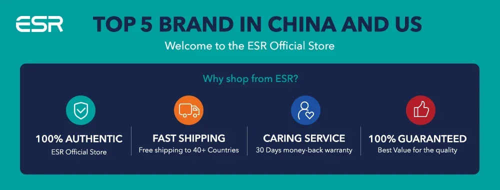ESR for MagSafe Car Mount Charger 15W Dashboard Magnetic Wireless Car Charger for iPhone 17/16/15/14/13/12 Car Accessory