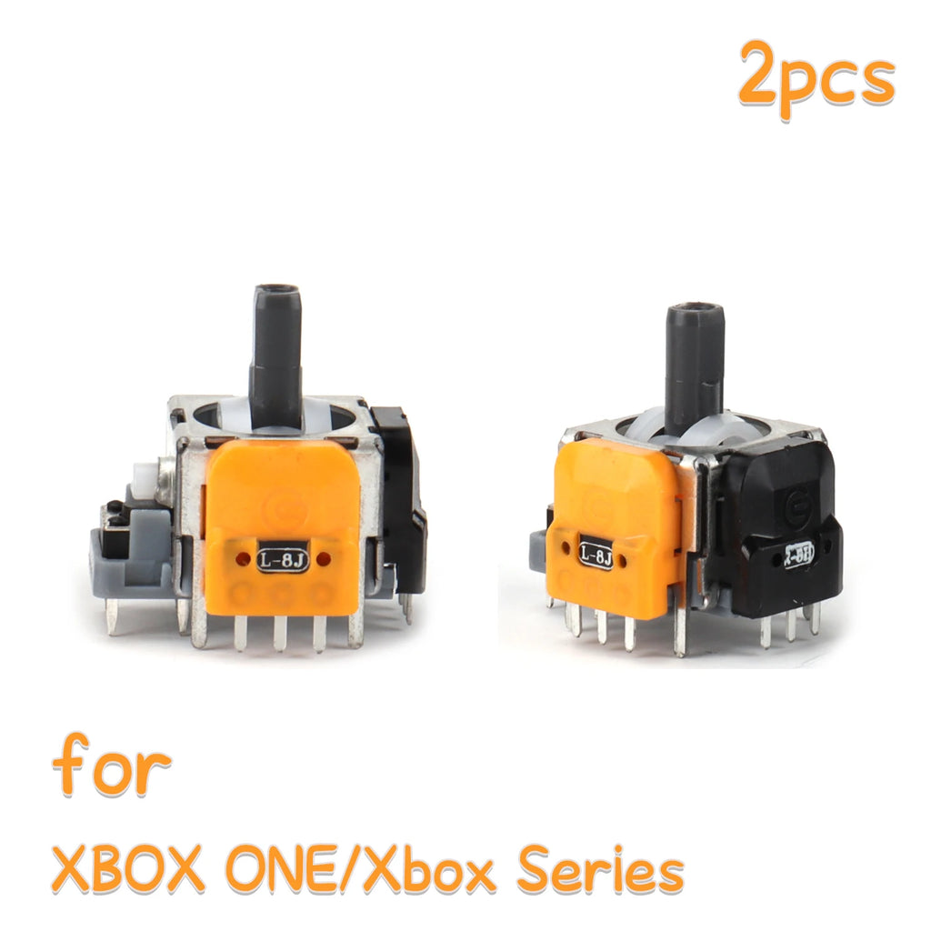 Replacement Hall Electromagnetic 3D Analog Joystick High Precision Hall Effect Thumb Sticks Joystick Rocker for PS4/PS5/Xbox One