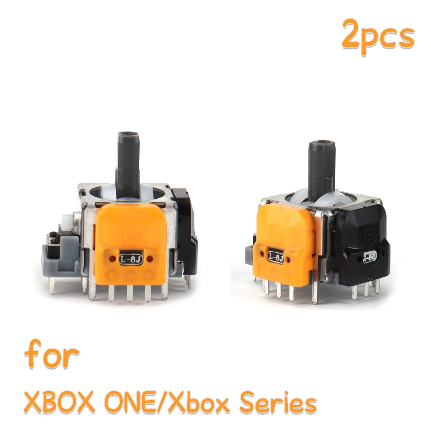 Replacement Hall Electromagnetic 3D Analog Joystick High Precision Hall Effect Thumb Sticks Joystick Rocker for PS4/PS5/Xbox One