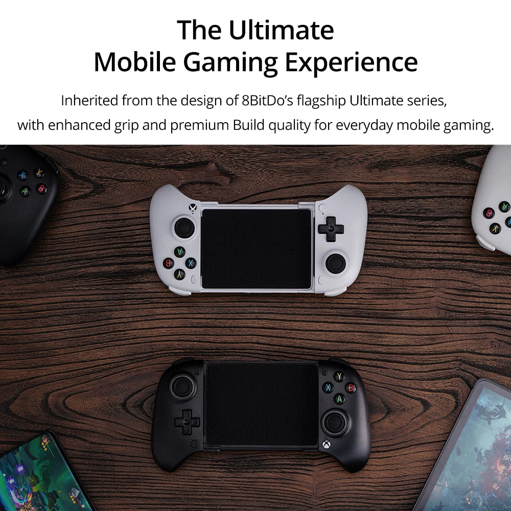 8BitDo Ultimate Mobile Gaming Controller - XBOX Edition - with Hall Effect Joysticks and Hall Triggers