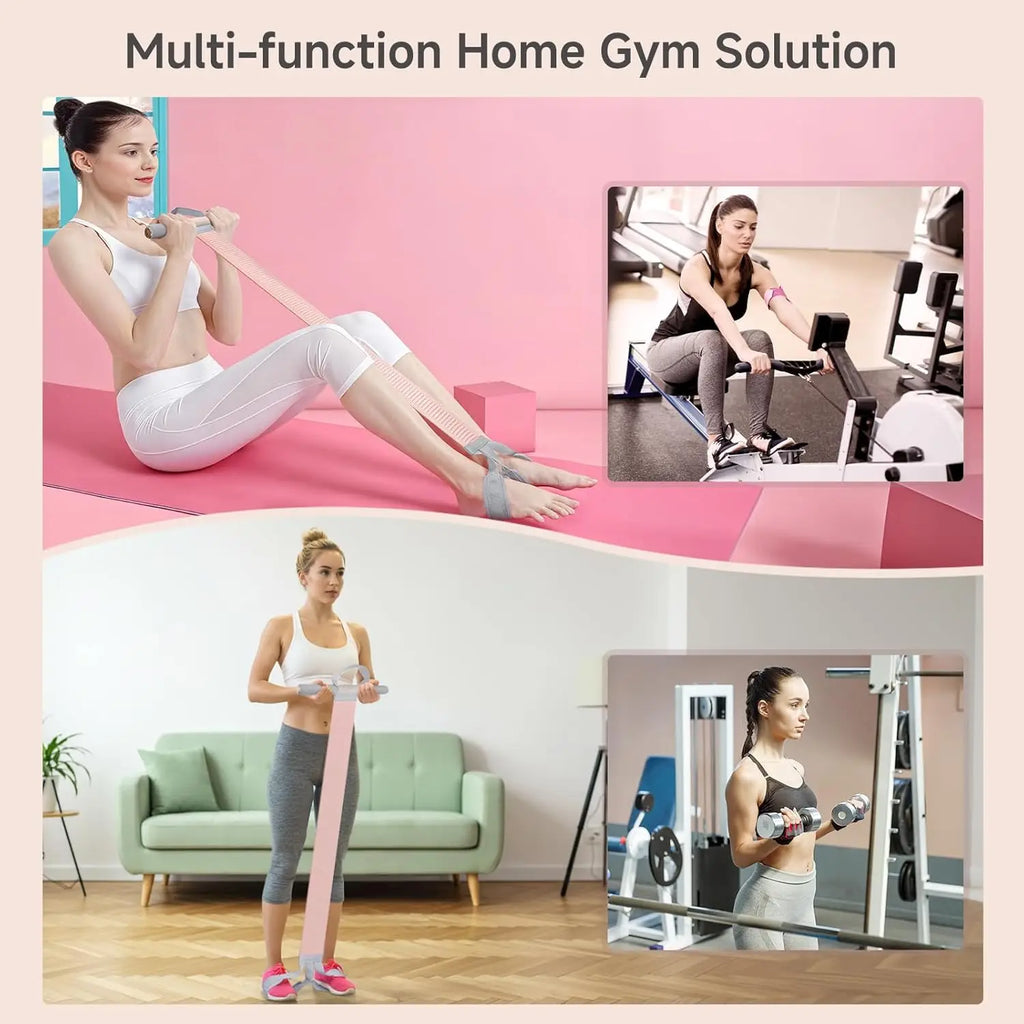 Yoga Resistance Band Anti-Broken Elastic Sit Up Pull Rope for Strength Training Portable Unisex Resistance Exercise Bands