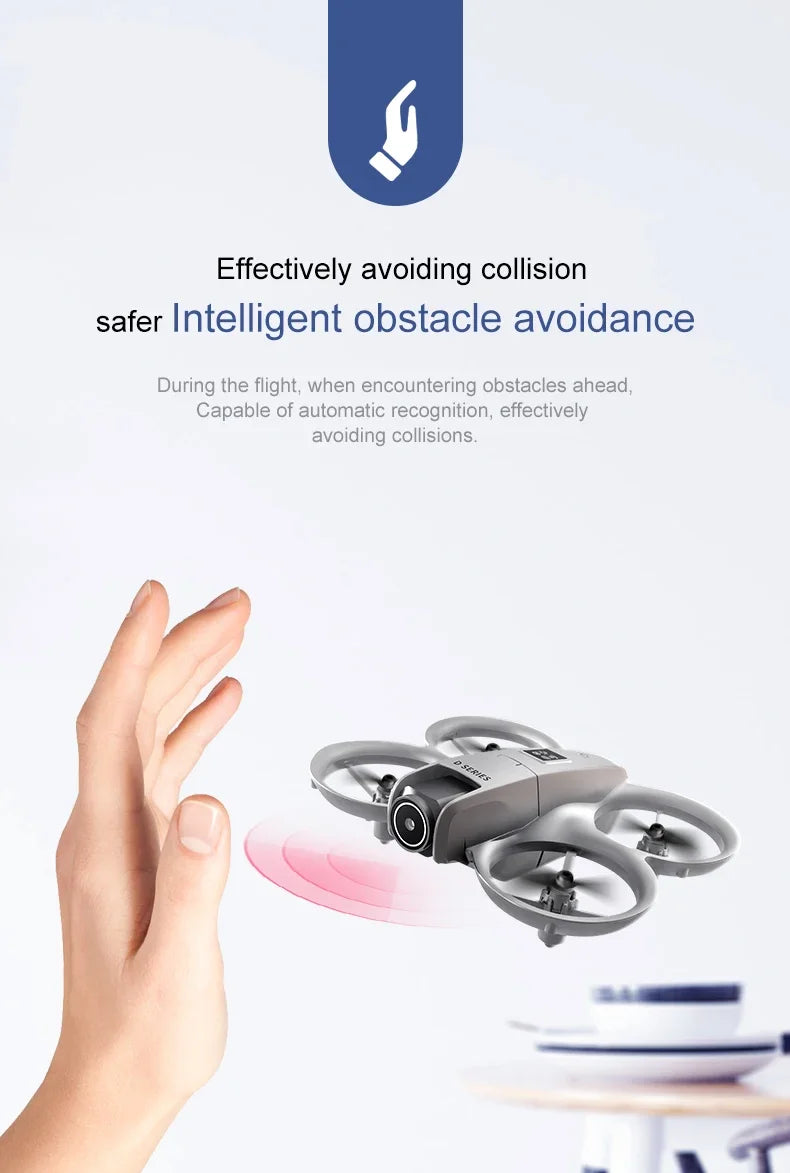 VIVO D16 Drone 8K Aerial HD Profesional Dual-camera Helicopter Optical Flow Positioning Avoidance Brushless Motor GPS Drone